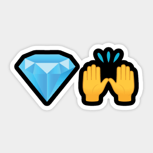 Diamond Hands WallStreetBets Sticker